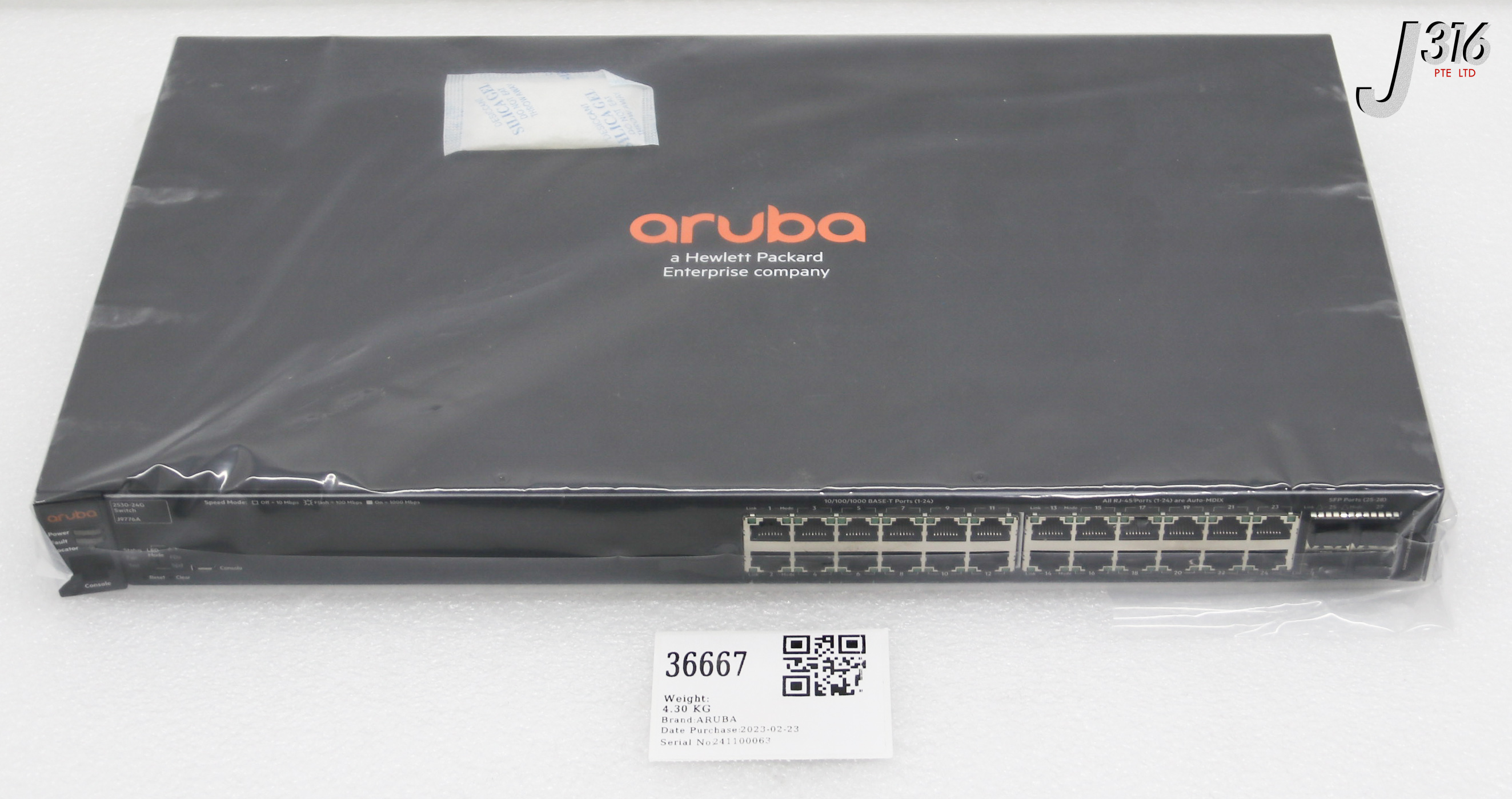 36667 ARUBA GIGABIT NETWORK SWITCH 24-PORT (NEW) J9776A | eBay UK